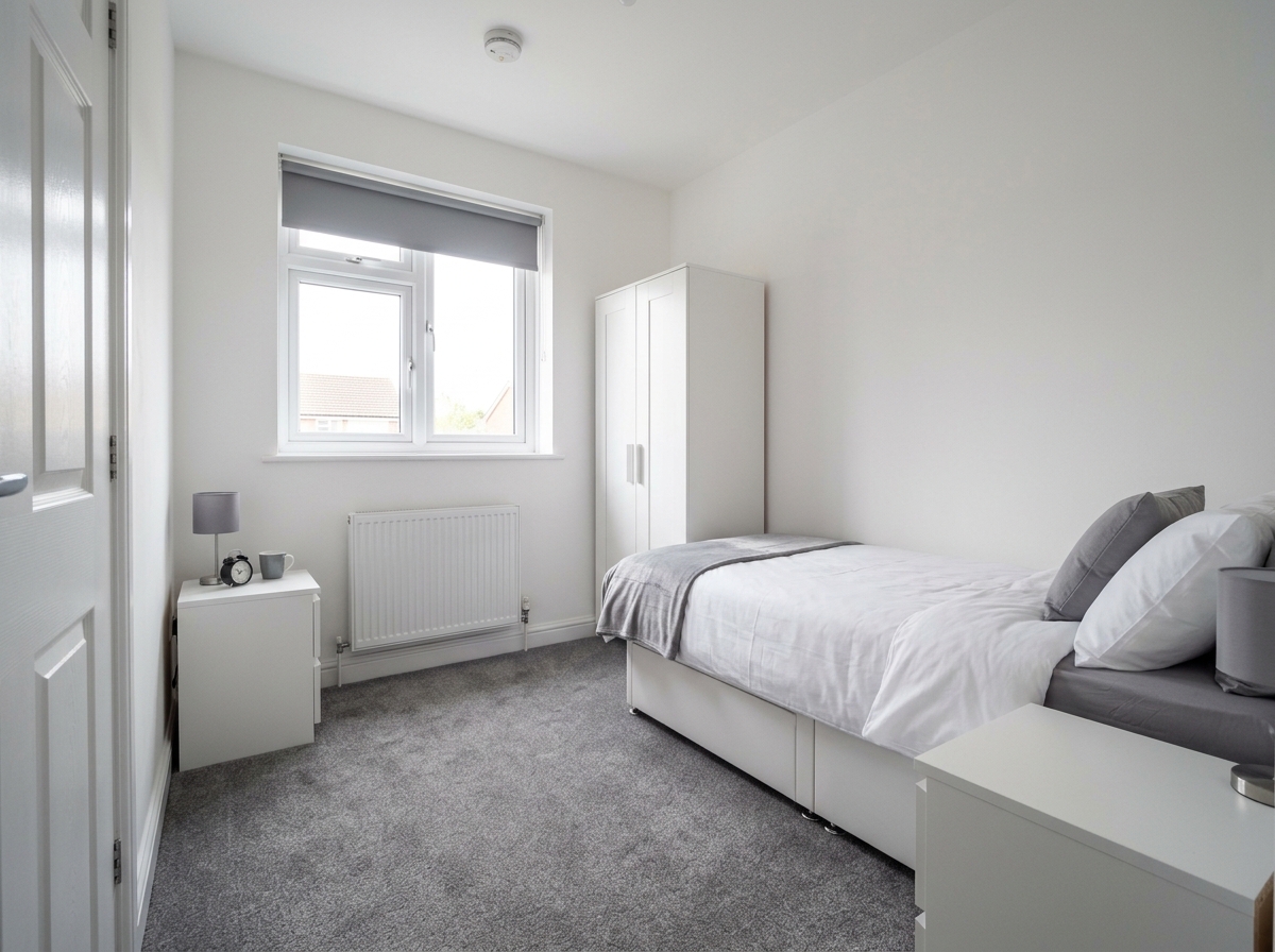 Refurbished Bedroom Accommodation